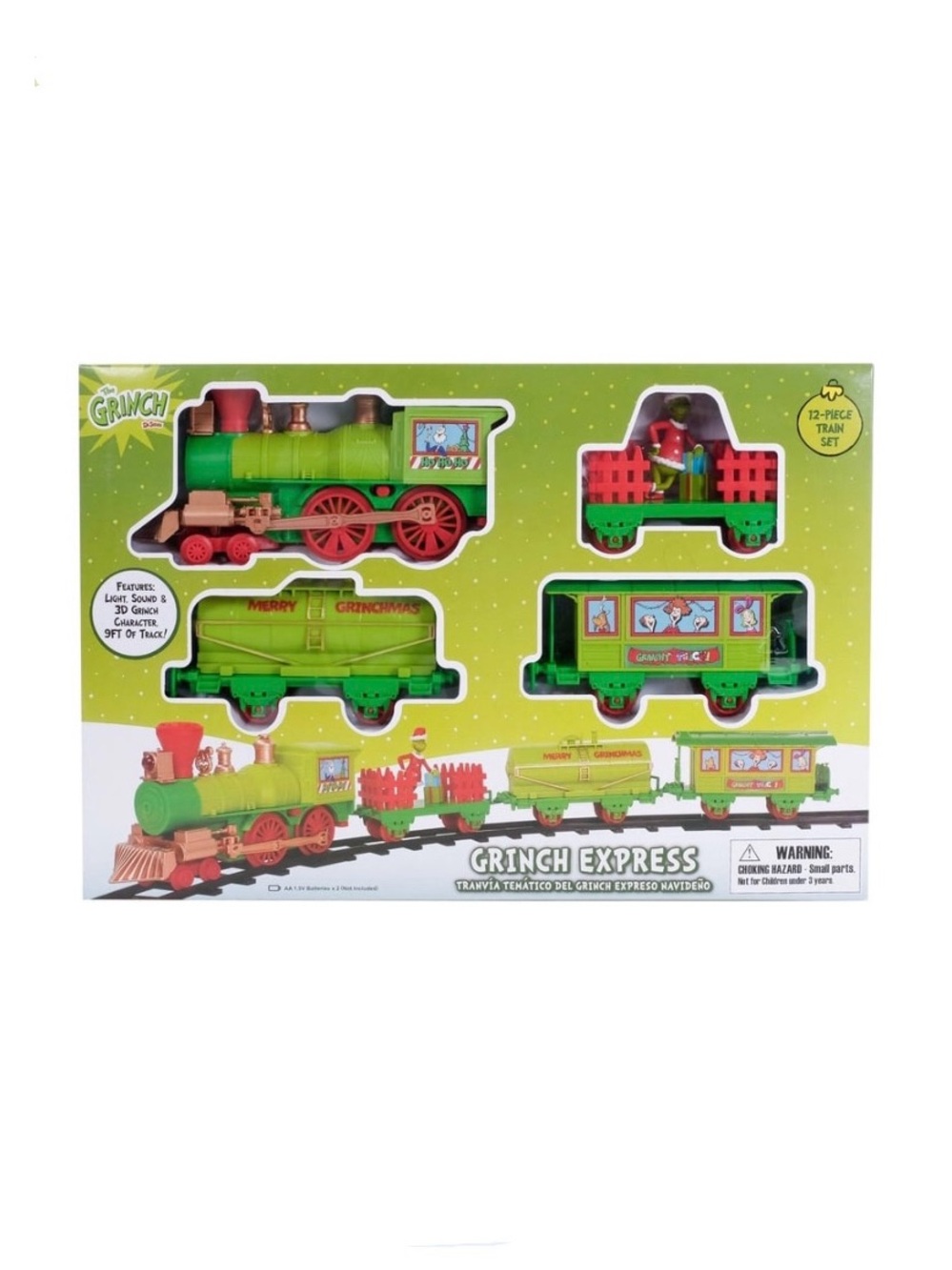 NIB. DR. SEUSS The Grinch Grinch Express Holiday Train
